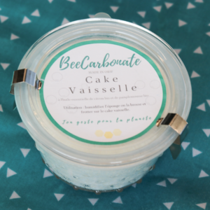 Cake vaisselle avec contenant